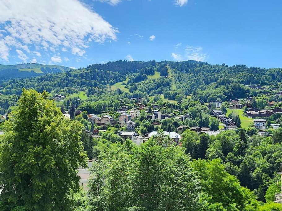 Appartement Dans Chalet Avec Piscine Couverte Сен-Жерве-ле-Бен Екстер'єр фото