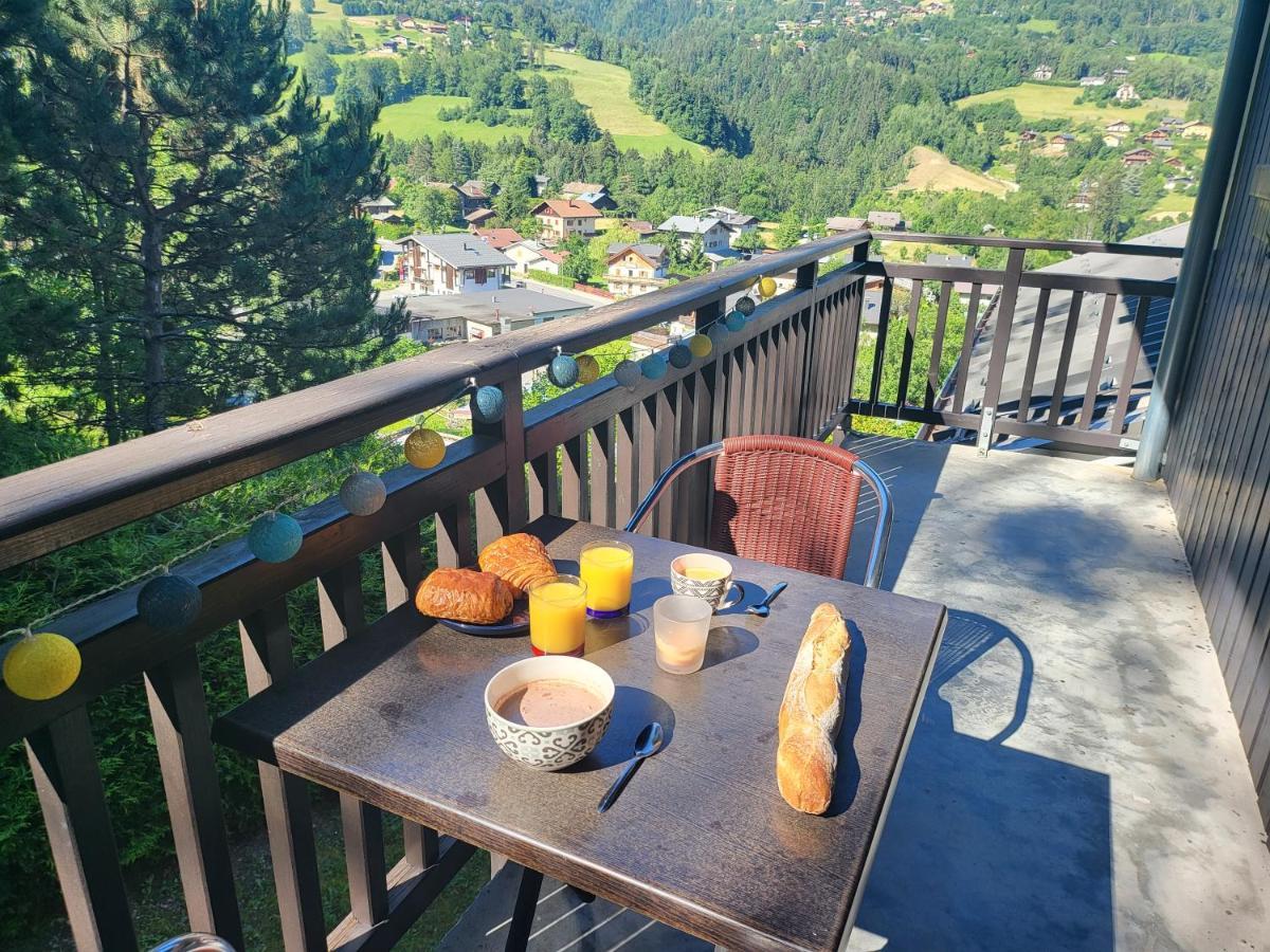 Appartement Dans Chalet Avec Piscine Couverte Сен-Жерве-ле-Бен Екстер'єр фото