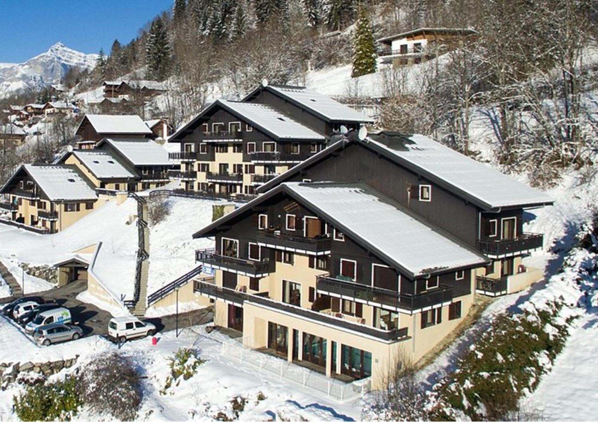 Appartement Dans Chalet Avec Piscine Couverte Сен-Жерве-ле-Бен Екстер'єр фото